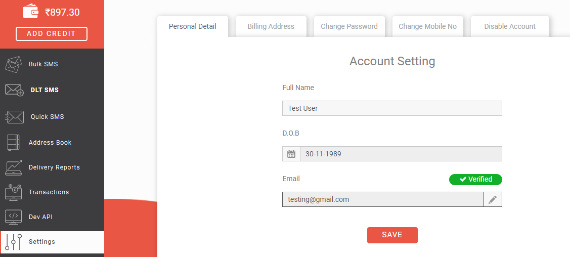 how to change email address on lebara