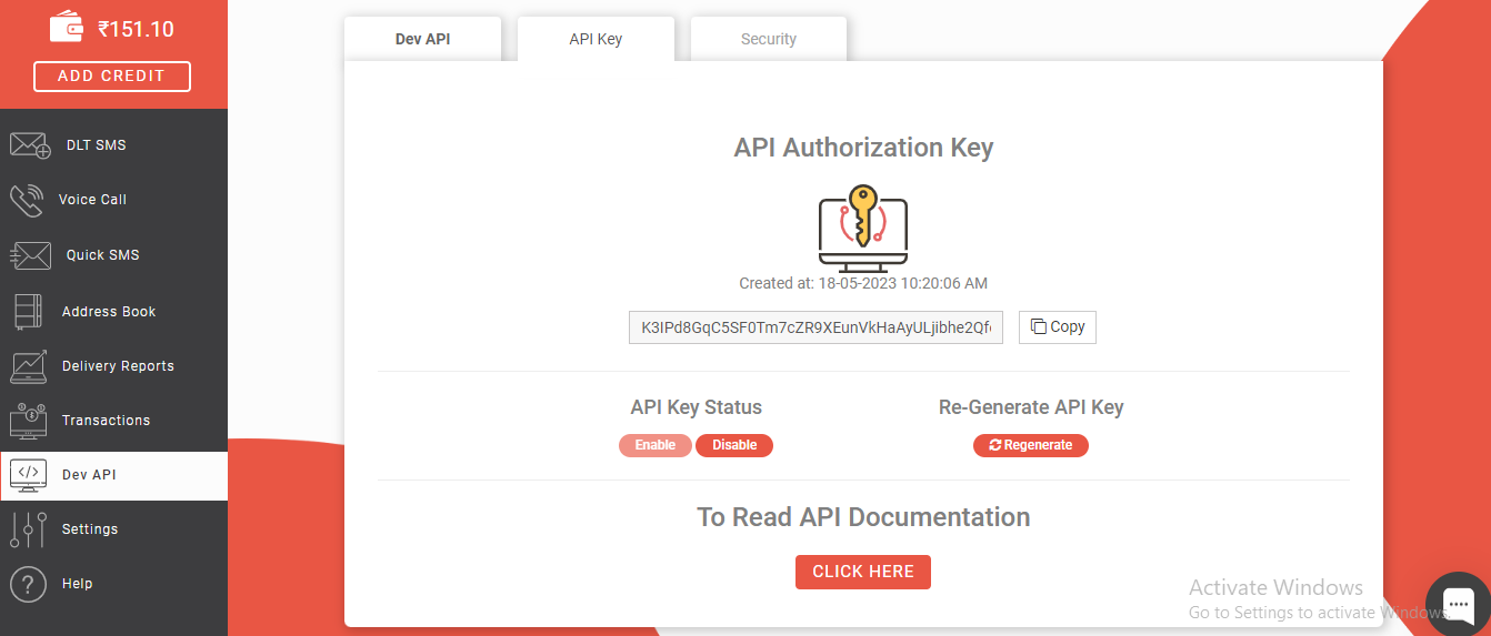 API KEY PANEL