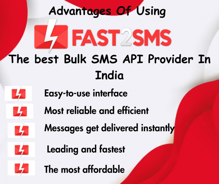 Bulk SMS API Provider In India