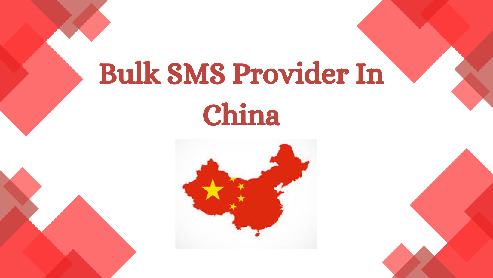 Bulk SMS Provider In China