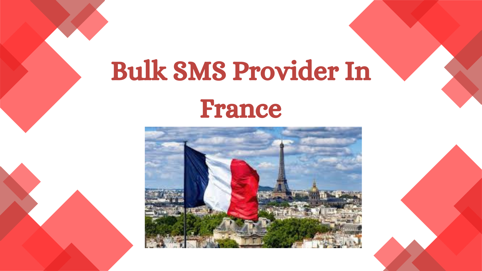 Bulk SMS Provider In France