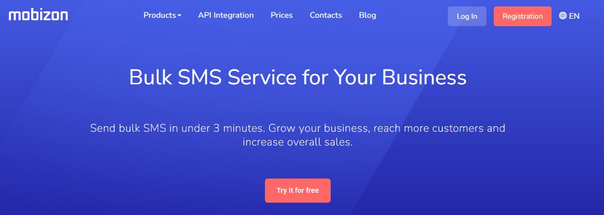 MOBIZON bulk SMS service provider in Brazil