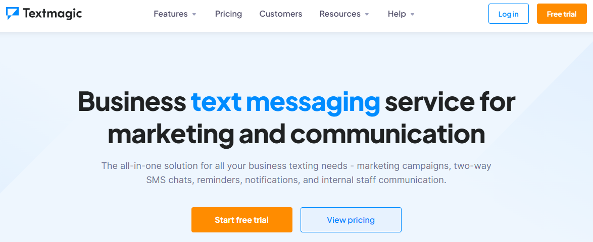 TextMagic bulk SMS service provider in China