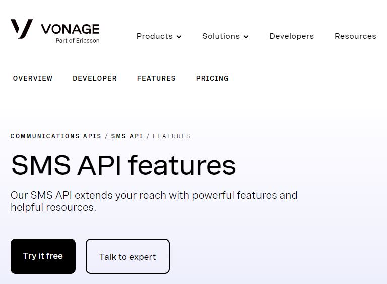 Vonage Bulk SMS service provider in Mexico