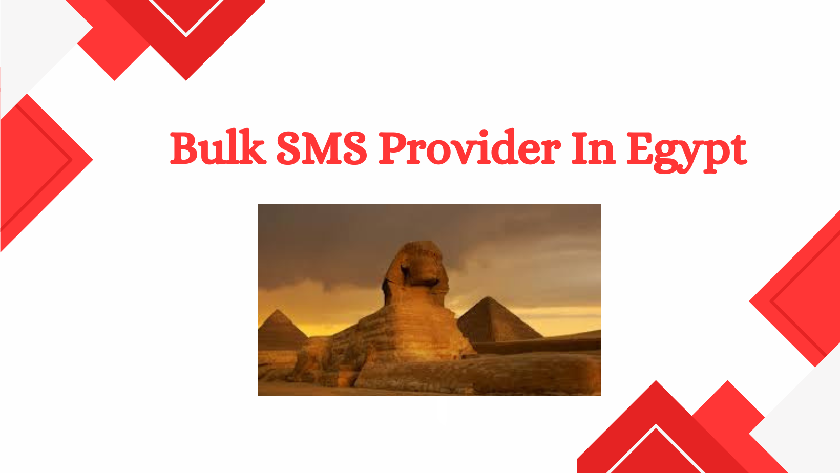 Bulk SMS Provider In Egypt