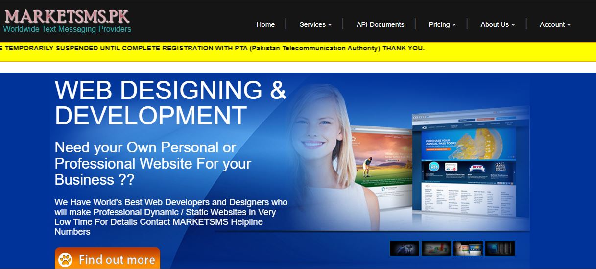 MARKETSMS.PK BULK SMS service Provider in Pakistan