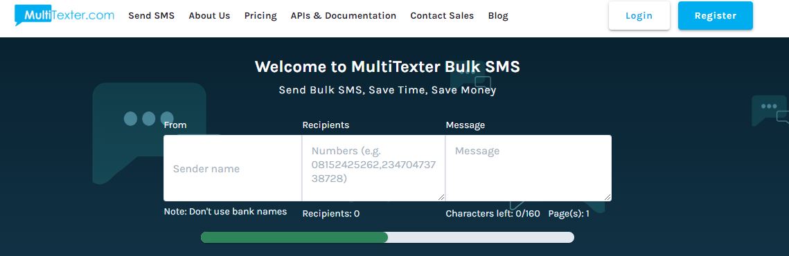 Multi texter.com bulk SMS service provider in Nigeria