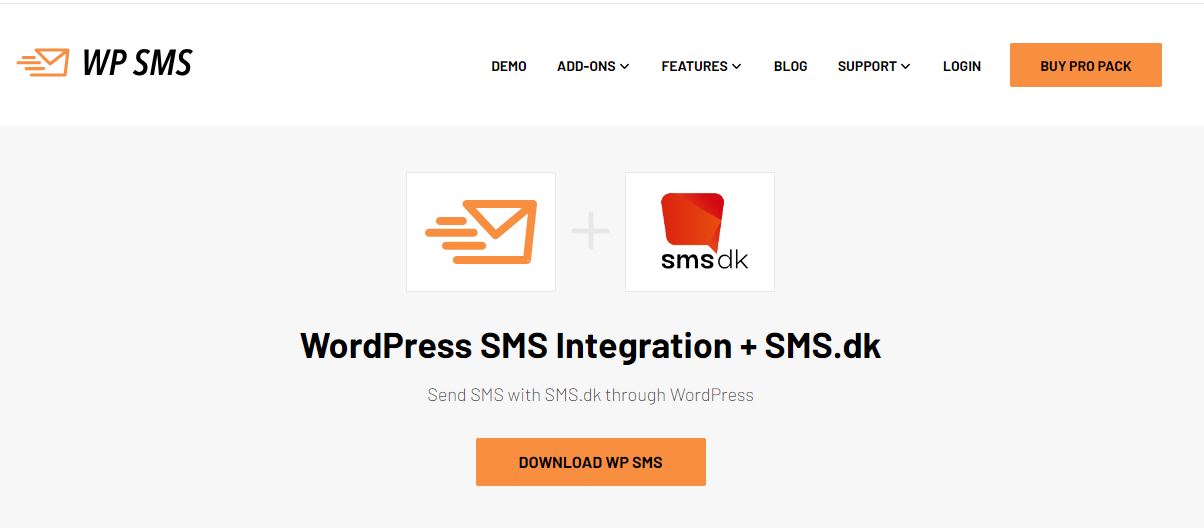 WP bulk SMS Service provider in Denmark