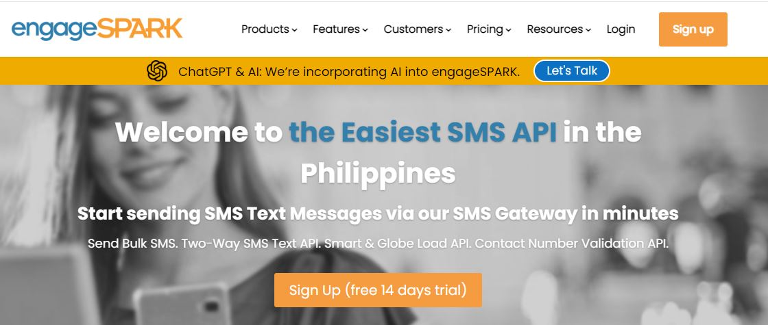 engage Spark Bulk SMS service provider in Philippines