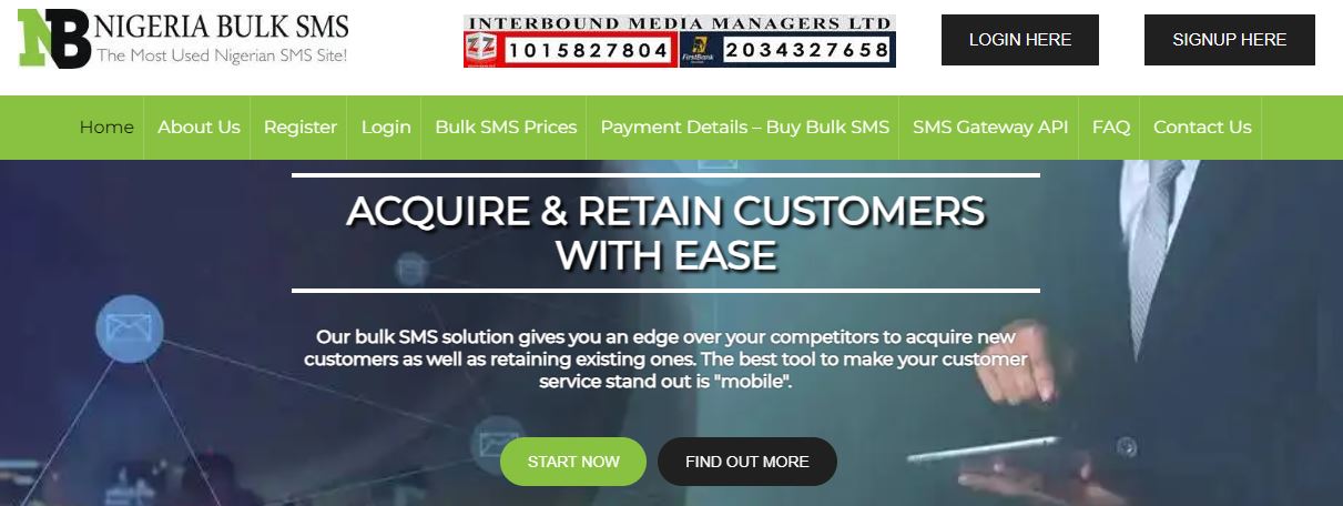 nigeriabulksms.com bulk SMS service provider in Nigeria