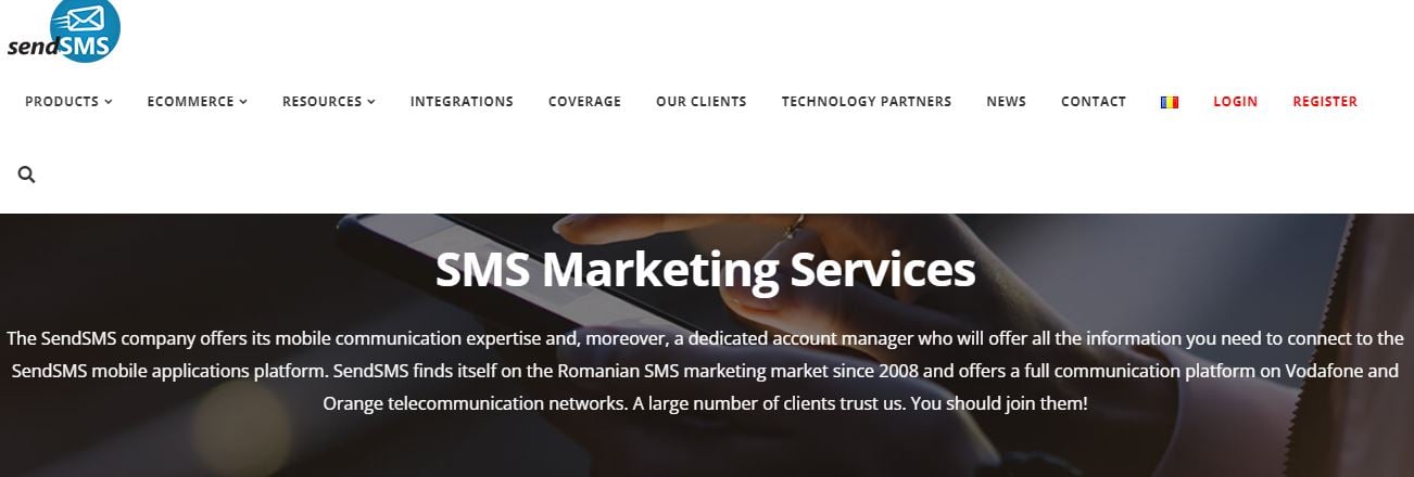 send SMS bulk SMS service provider in Romania