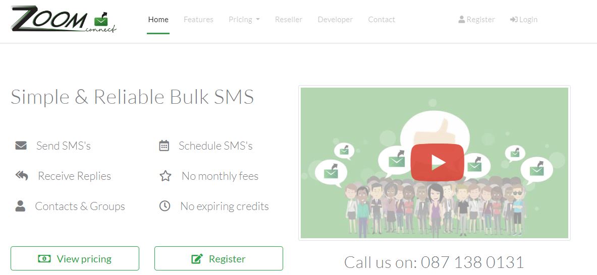 zoom bulk SMS service provider in South Africa
