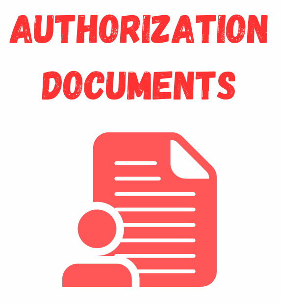 Authorization Documents