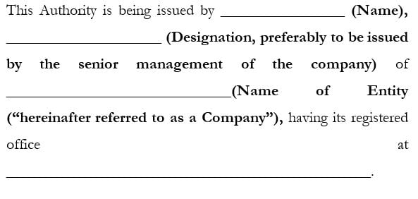 section 2 of Airtel LOA