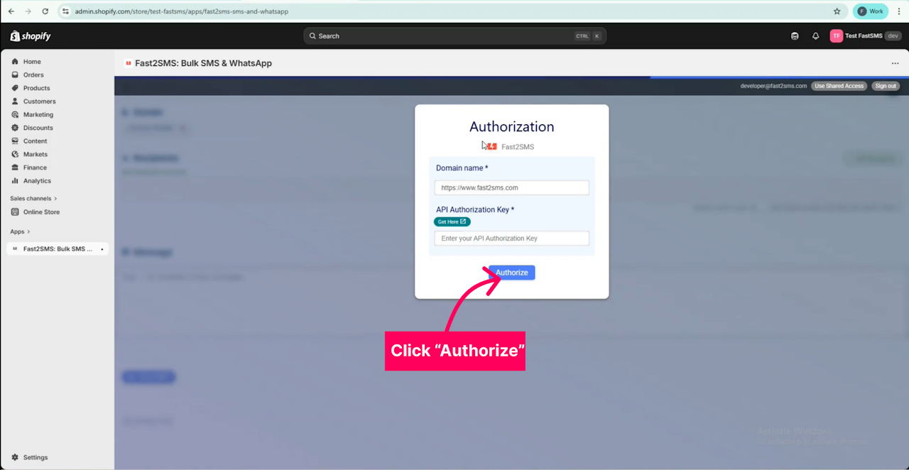 Authorize