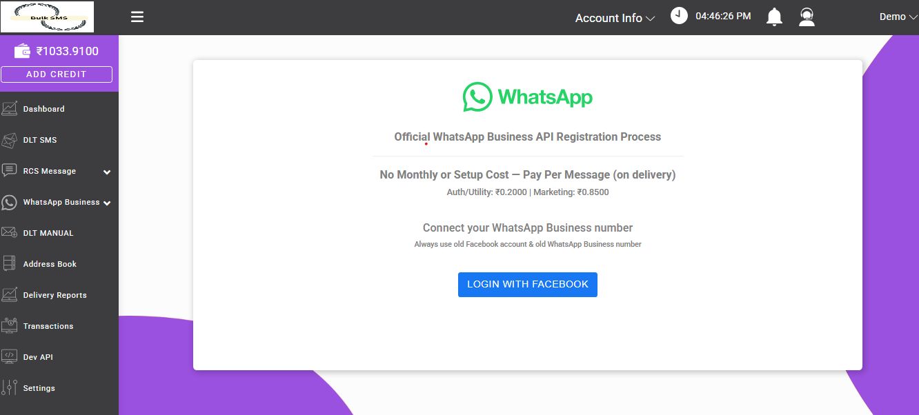 Whatsapp reseller in fast2sms